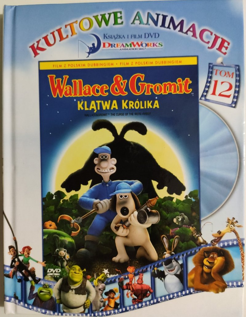 DVD. WALLACE & GROMIT KLĄTWA KRÓLIKA