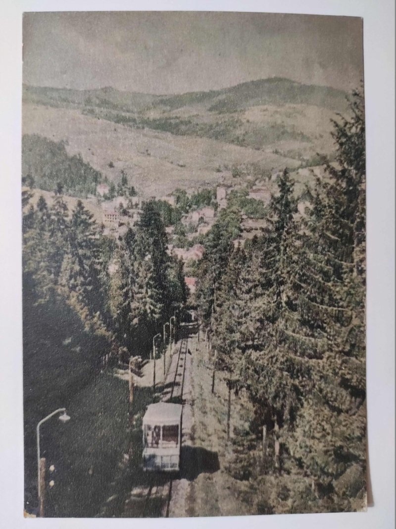 KRYNICA. WIDOK Z GÓRY PARKOWEJ