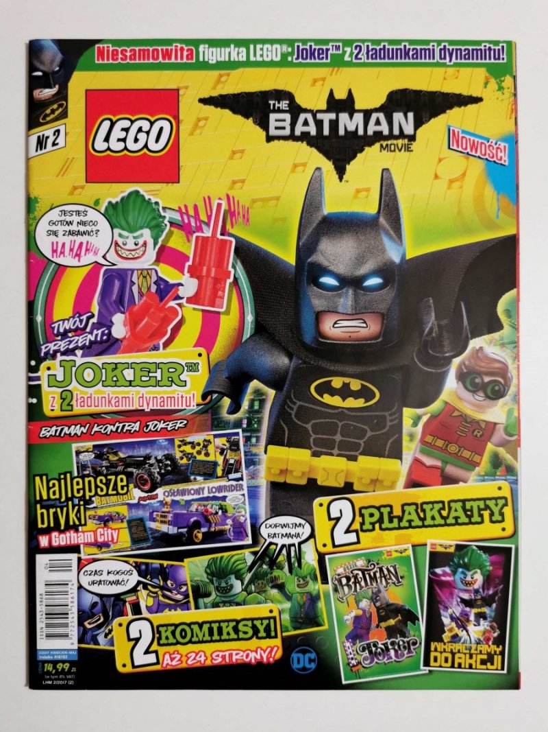 LEGO BATMAN NR 2/2017 KWIECIEŃ-MAJ