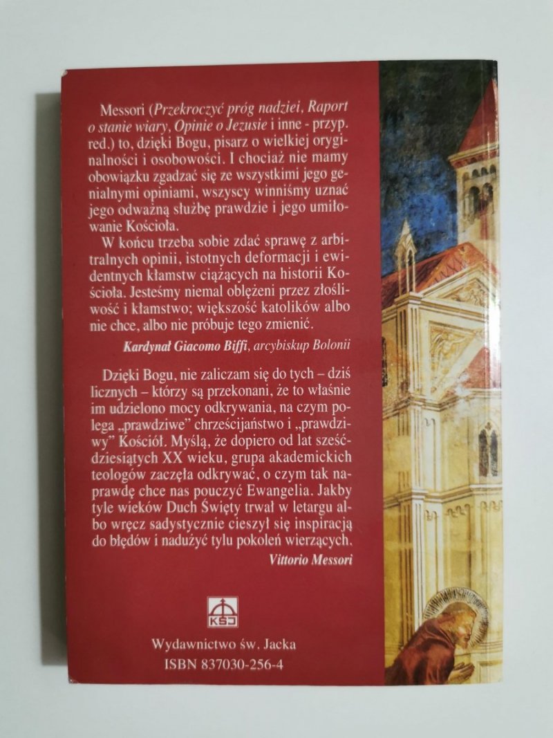 CZARNE KARTY KOŚCIOŁA - Vittorio Messori 1998