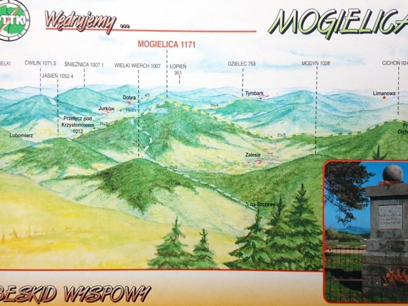 BESKID WYSPOWY. MOGIELICA