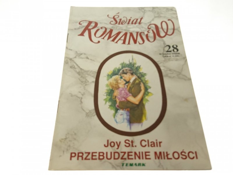 ŚWIAT ROMANSÓW 28 PRZEBUDZENIE MIŁOŚCI  Clair 1992