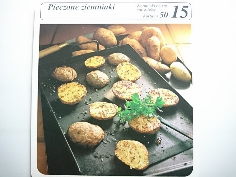 KARTA KULINARNA NR 50 PIECZONE ZIEMNIAKI