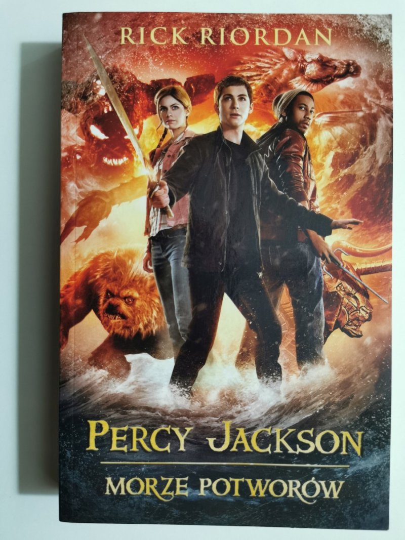 PERCY JACKSON MORZE POTWORÓW - Rick Riordan