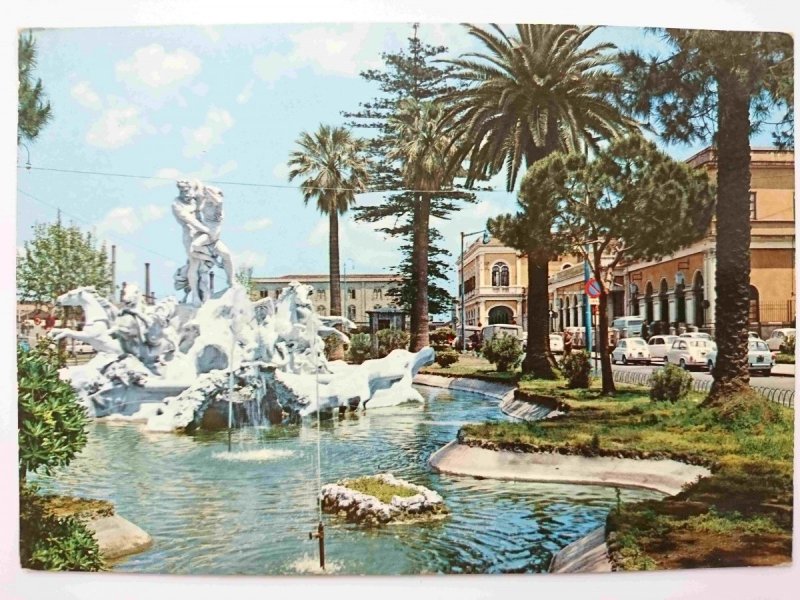 CATANIA. RATTO DI PROSERPINA – FONTANA DELLO SCULTORE MOSCHETTO