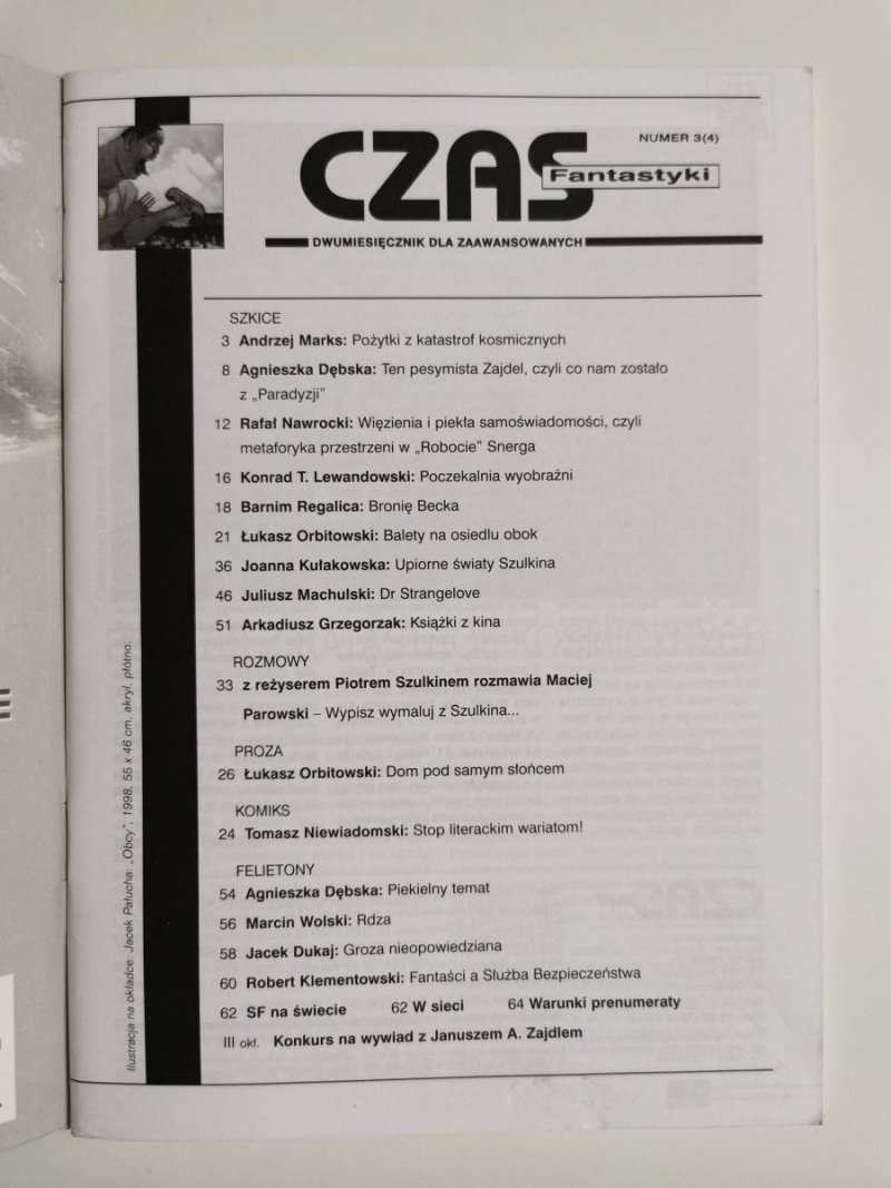 CZAS FANTASTYKI NUMER 3 (4) 2005