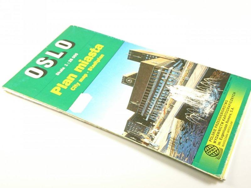 OSLO. PLAN MIASTA 1998