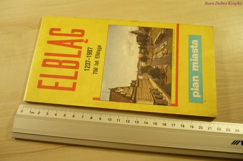 ELBLĄG. PLAN MIASTA (1986)