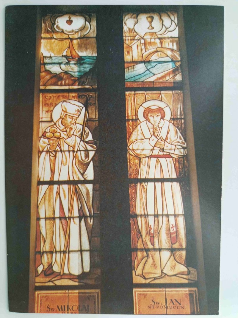 WITRAŻE PREZBITERIUM POJ. JAN H. ROSEN ŚW. MIKOŁAJ