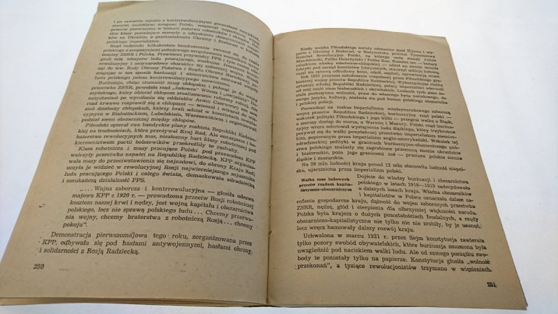 PODRĘCZNIK DLA SZKÓŁ POLITYCZNYCH I ROK NAUKI 1954