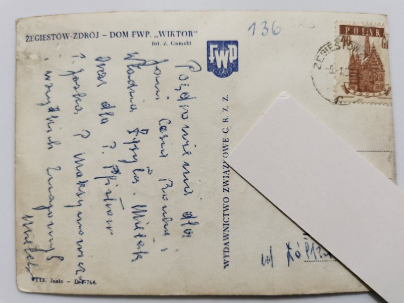 ŻEGIESTÓW-ZDRÓJ. DOM FWP WIKTOR FOT. GAMSKI