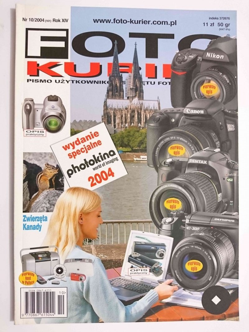 FOTO KURIER NR 10/2004 (161) ROK XIV 