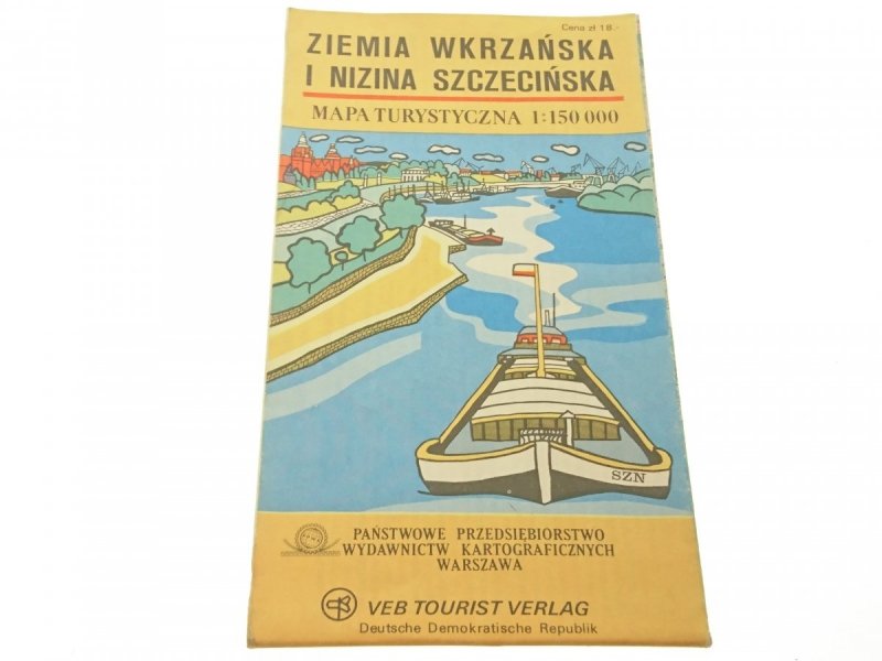 ZIEMIA WKRZAŃSKA I NIZINA SZCZECIŃSKA 1: 150 000