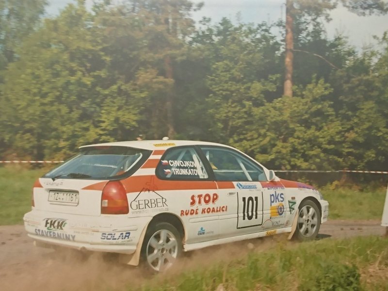 RAJD WRC 2005 ZDJĘCIE NUMER #147 HONDA CIVIC