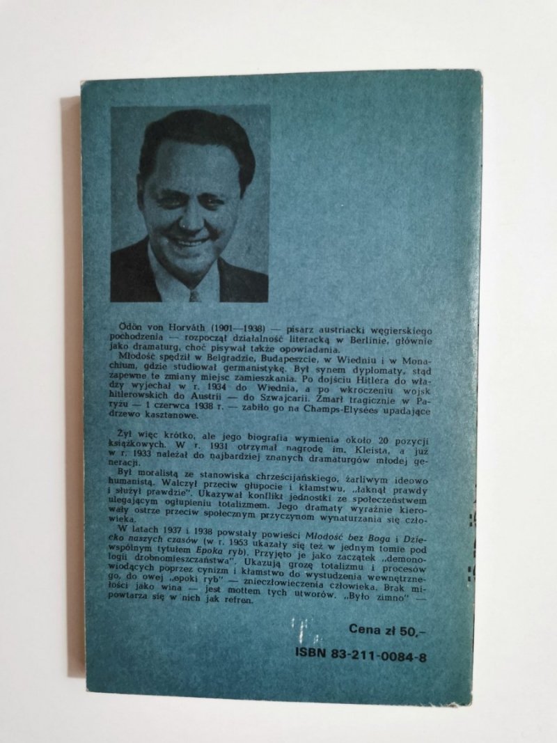 EPOKA RYB - Odon von Horvath 1979