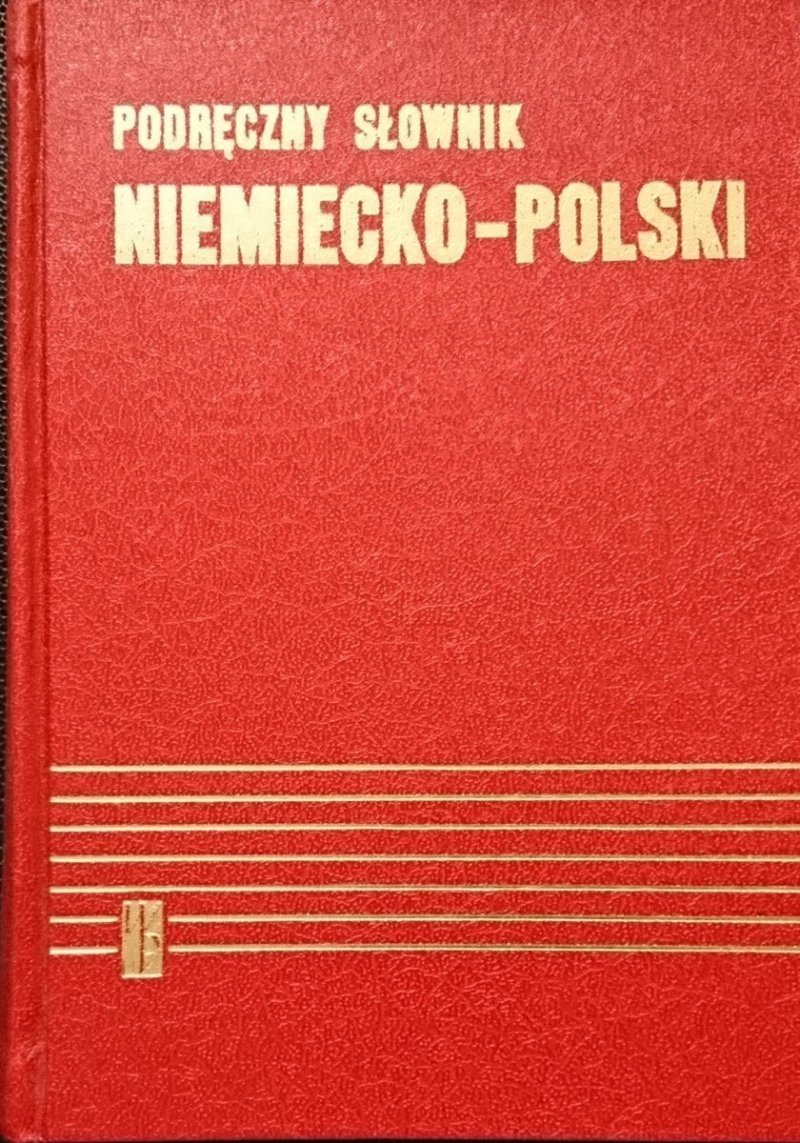 PODRĘCZNY SŁOWNIK NIEMIECKO-POLSKI - Chodera 1984