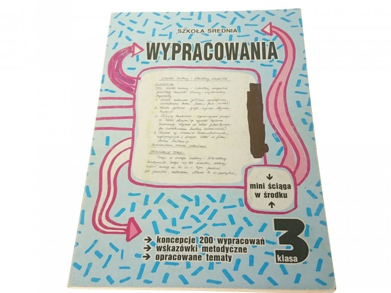 WYPRACOWANIA SZ. ŚRED. KLASA 3 BEZ MINI ŚCIĄGI