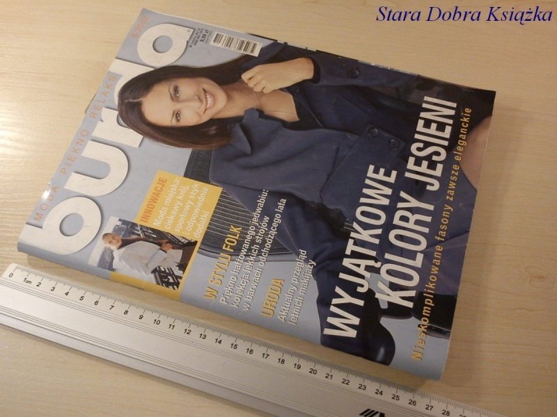 BURDA 8/2002 WYJĄTKOWE KOLORY JESIENI