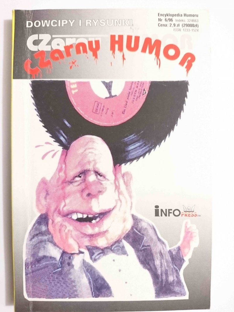 ENCYKLOPEDIA HUMORU NR 6/96 DOWCIPY I RYSUNKI CZARNY HUMOR