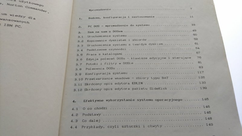 IBM PC I PC DOS - Tomasz Kozdrowicz 1988