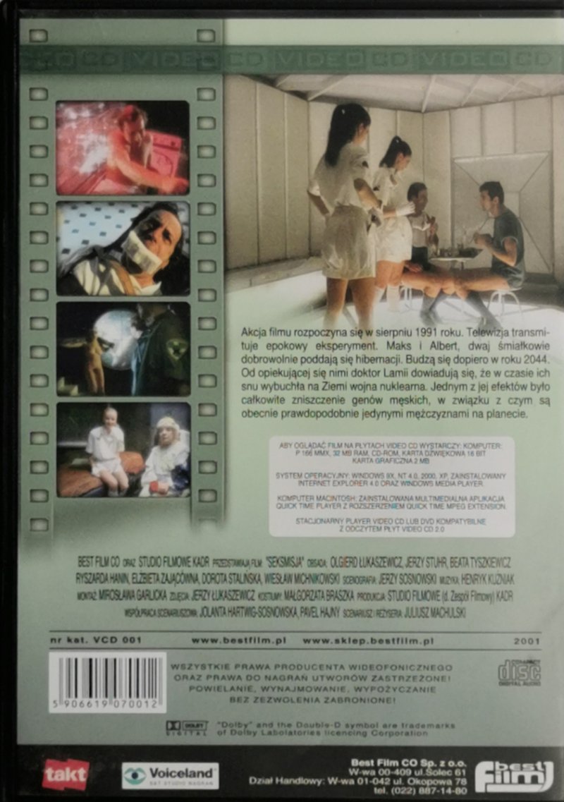VCD. SEKSMISJA