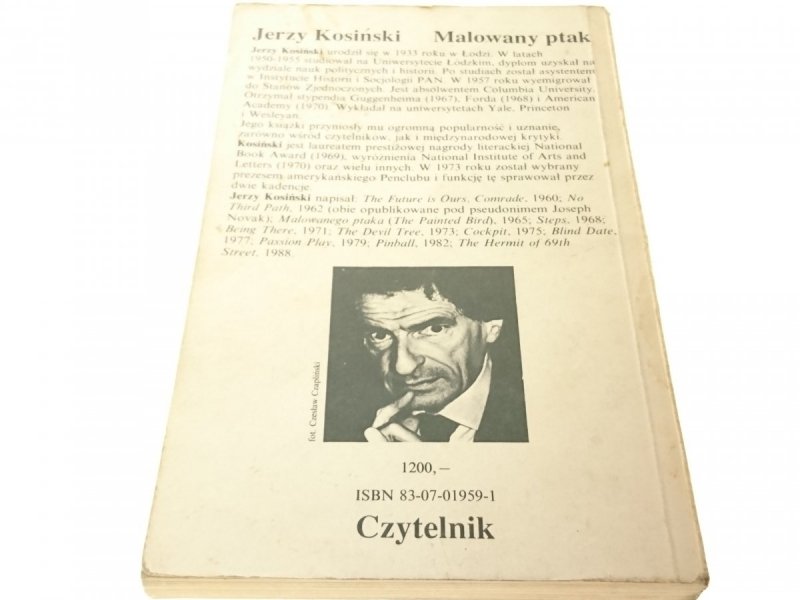 MALOWANY PTAK - Jerzy Kosiński 1989
