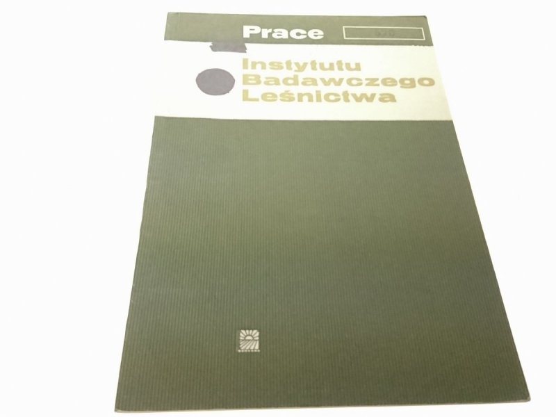 PRACE INSTYTUTU BADAWCZEGO LEŚNICTWA NR 520 (1976)