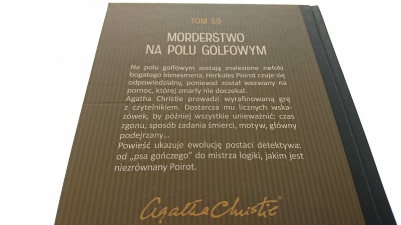 MORDERSTWO NA POLU GOLFOWYM - Agatha Christie 2016