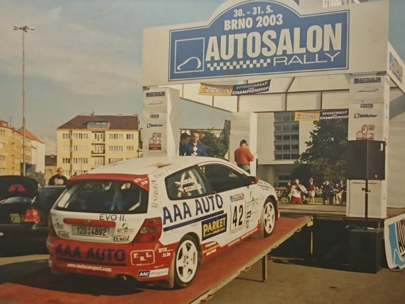 RAJD WRC 2005 ZDJĘCIE NUMER #122 HONDA CIVIC