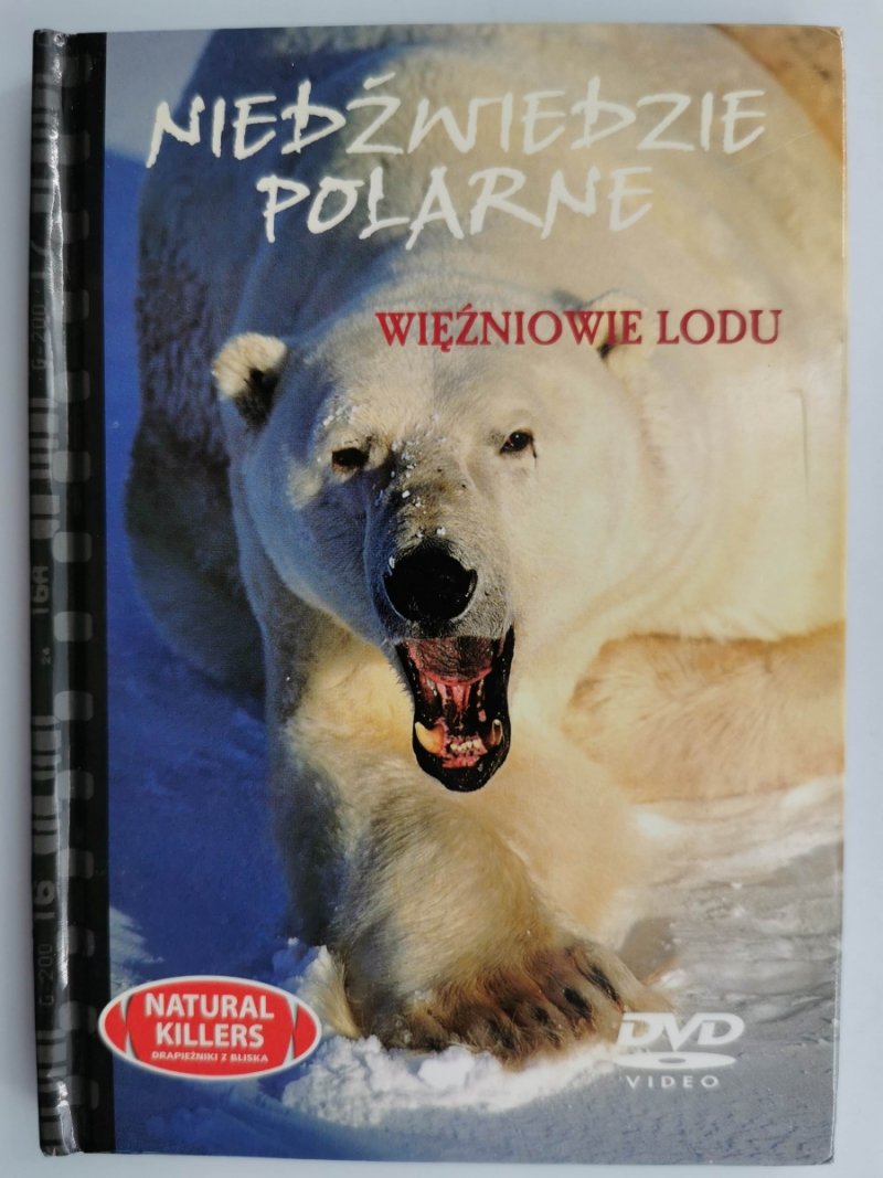 DVD. NATURAL KILLERS TOM 6. NIEDŹWIEDZIE POLARNE WIĘŹNIOWIE LODU