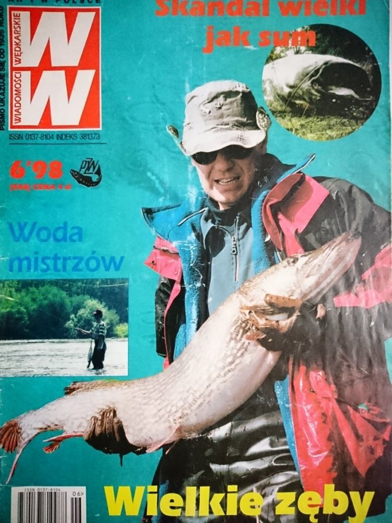 WIADOMOŚCI WĘDKARSKIE 6-1998