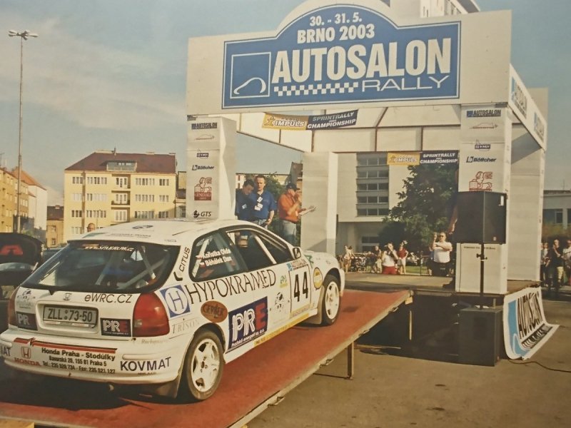 RAJD WRC 2005 ZDJĘCIE NUMER #050 HONDA CIVIC