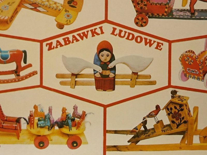 DREWANIANE ZABAWKI LUDOWE