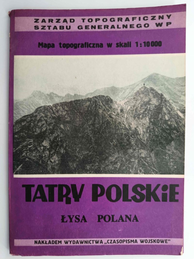 TATRY POLSKIE ŁYSA POLANA 1:10 000