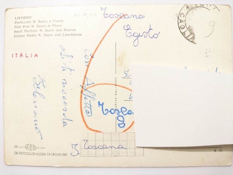 LIVORNO. PORTICCIOLO N. SAURO E FANALE
