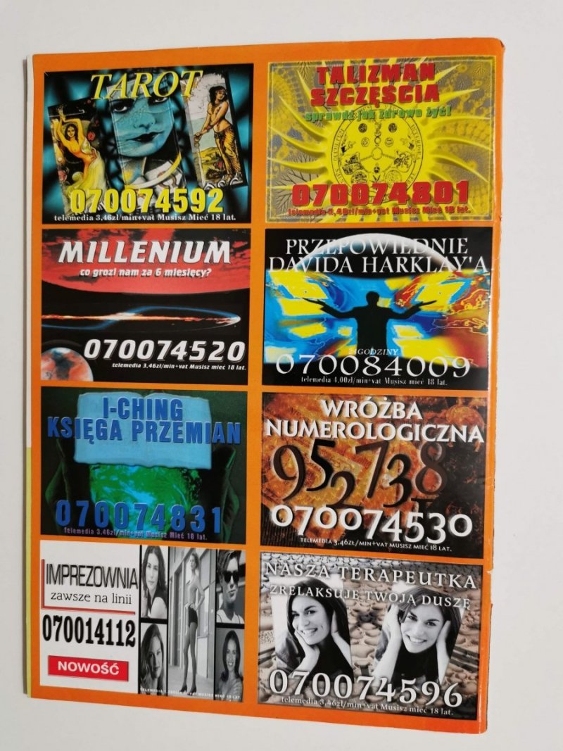 WRÓŻKA NR 8 SIERPIEŃ '99
