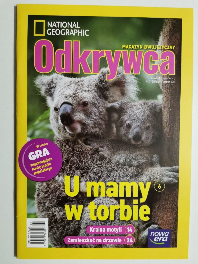 ODKRYWCA MAGAZYN DWUJĘZYCZNY W ŚRODKU GRA – Nr. 7-8.2019