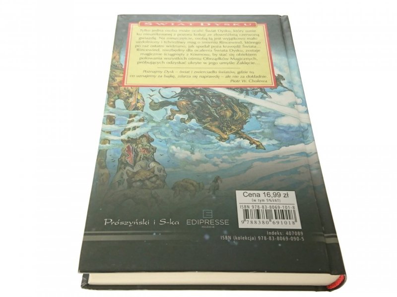 ŚWIAT DYSKU TOM 11 BLASK FANTASTYCZNY - Pratchett