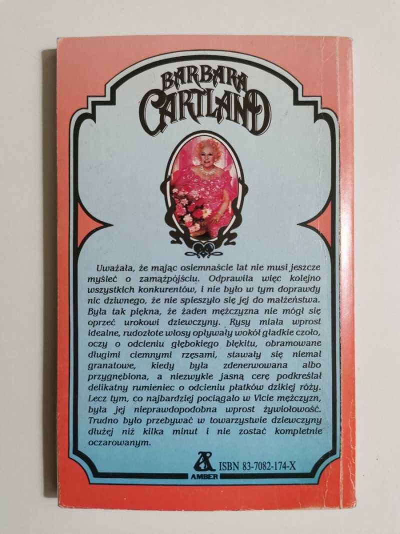 NAJPIĘKNIEJSZE MIŁOŚCI TOM 58 PUSTYNNE NAMIĘTNOŚCI - Barbara Cartland 1994