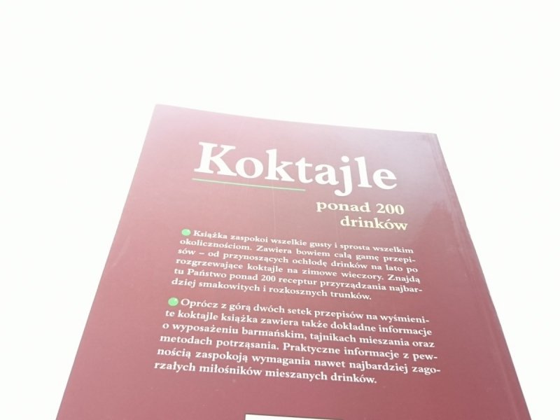 KOKTAJLE PONAD 200 DRINKÓW - Maria Constantino 