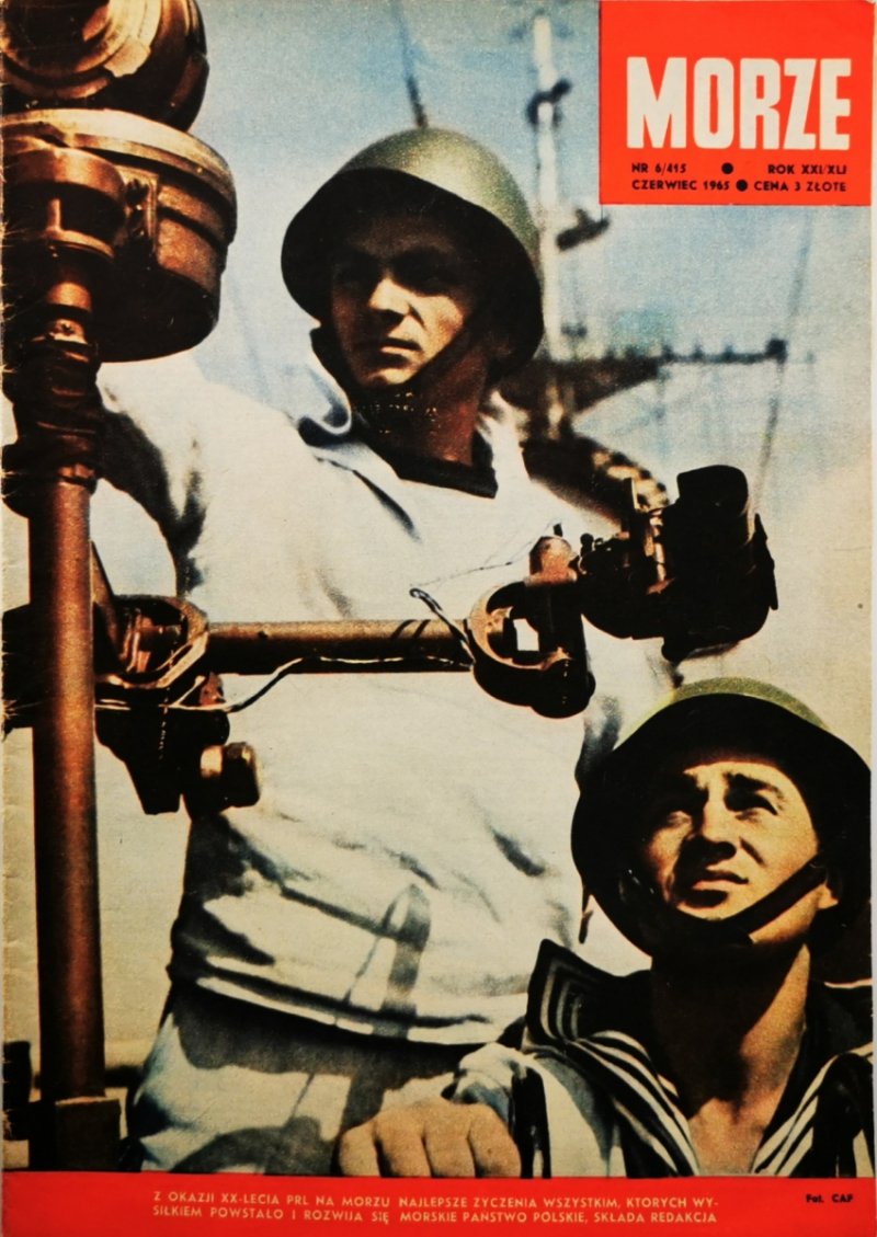 MORZE NR 6/415 CZERWIEC 1965