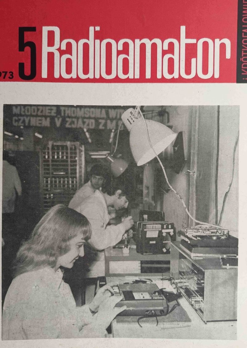 RADIOAMATOR I KRÓTKOFALOWIEC NR 5 ROK 1973