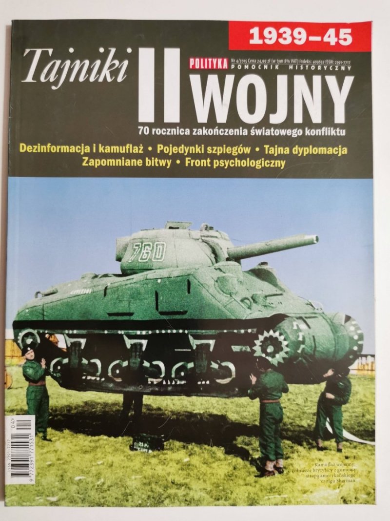 TAJNIKI II WOJNY POLITYKA NR 4/2015
