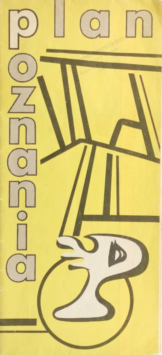 PLAN POZNANIA 1974