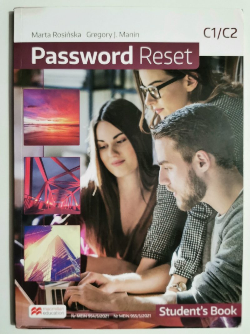 PASSWORD RESET C1/C2 STUDENT’S BOOK - Marta Rosińska