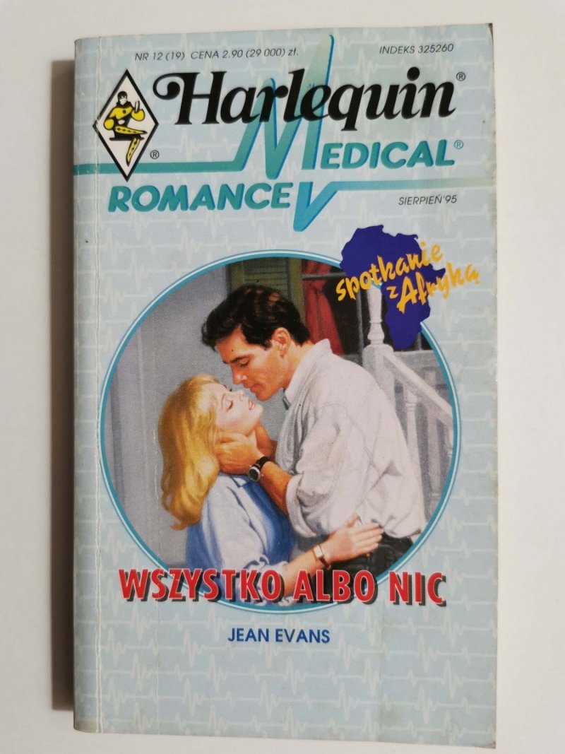 WSZYSTKO ALBO NIC - Jean Evans 1995