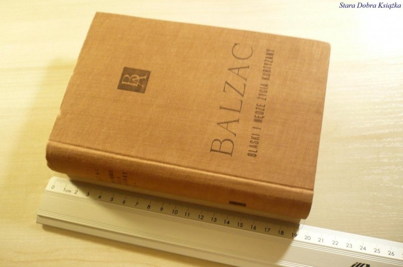 BLASKI I NĘDZE ŻYCIA KURTYZANY - Balzac 1962