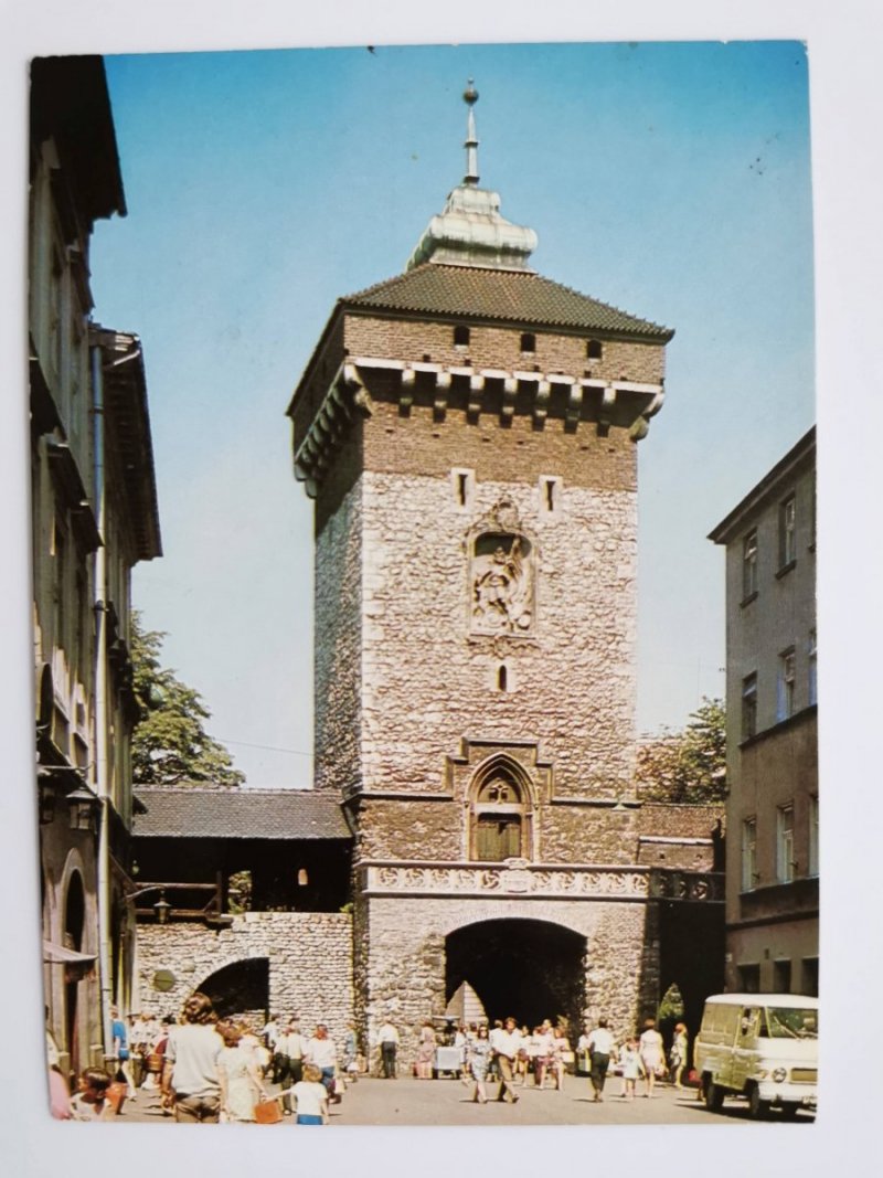 KRAKÓW. BRAMA FLORIAŃSKA FOT. S. JABŁOŃSKA