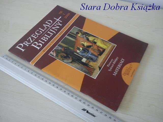 PRZEGLĄD BIBLIJNY NR I 2009