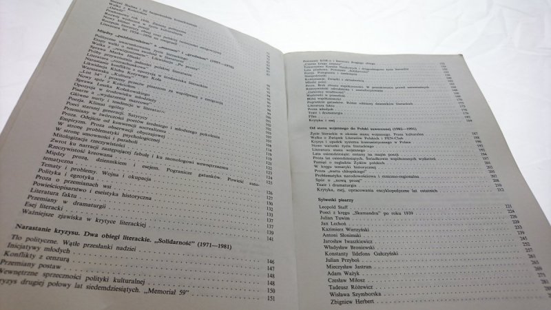 LITERATURA POLSKA 1939-1991 - R. Matuszewski 1995